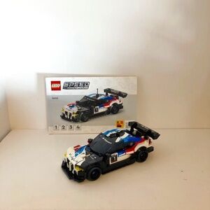 Lego Speed Champions BMW M4 GT3 & BMW M Hybrid V8 Race Cars (76922), Full Set
